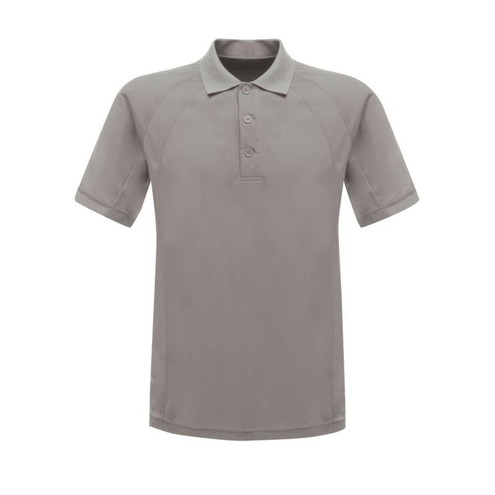 Regatta Professional Mens Coolweave Polo Shirt / Silver Grey